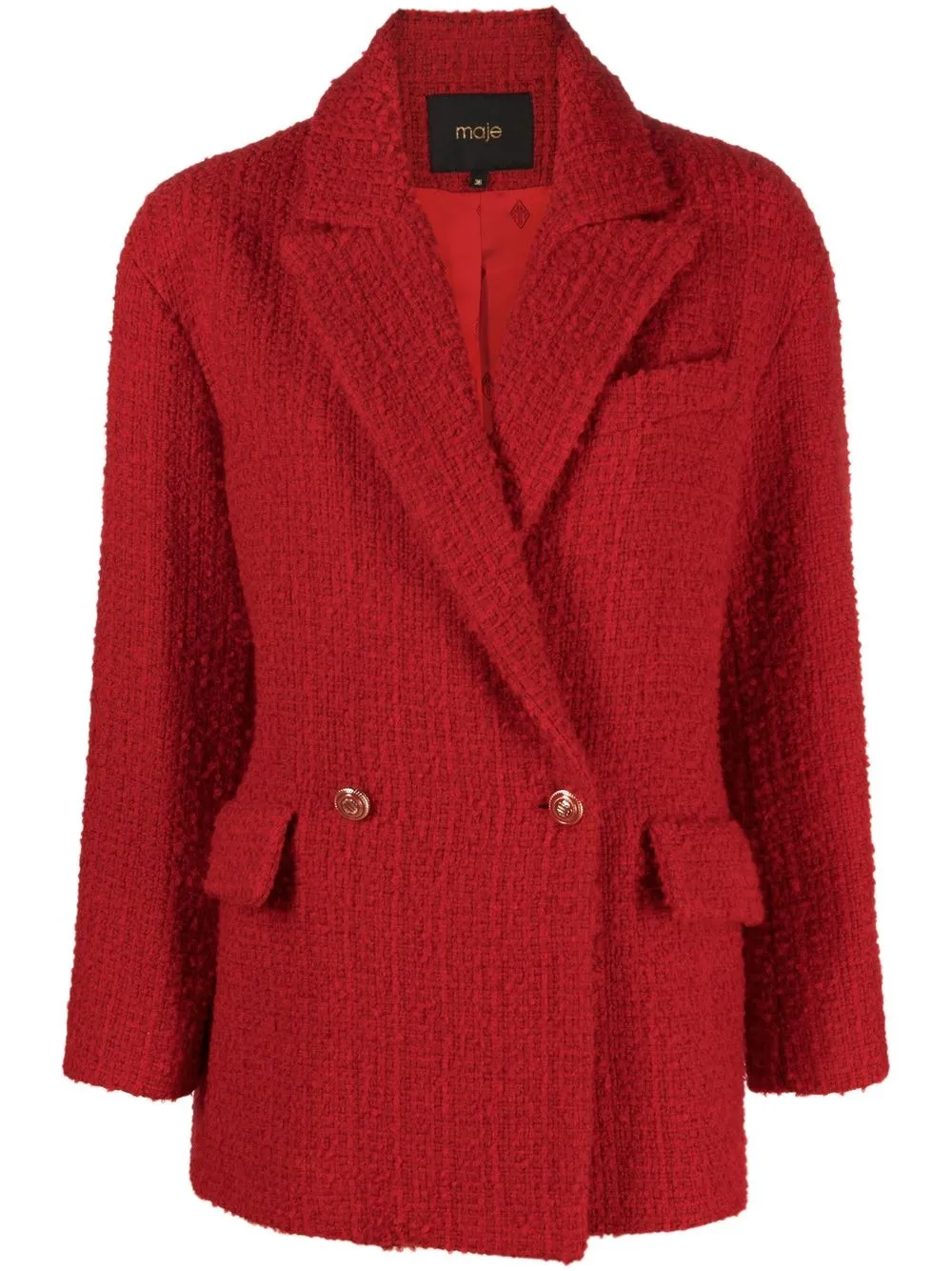 

Maje Giloge double-breasted blazer - Red