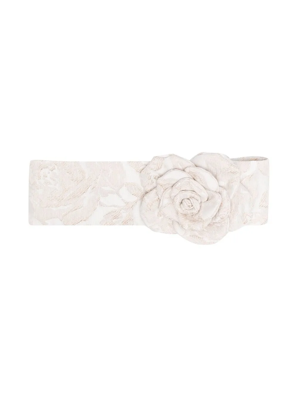 

Monnalisa floral-detail hair band - Neutrals