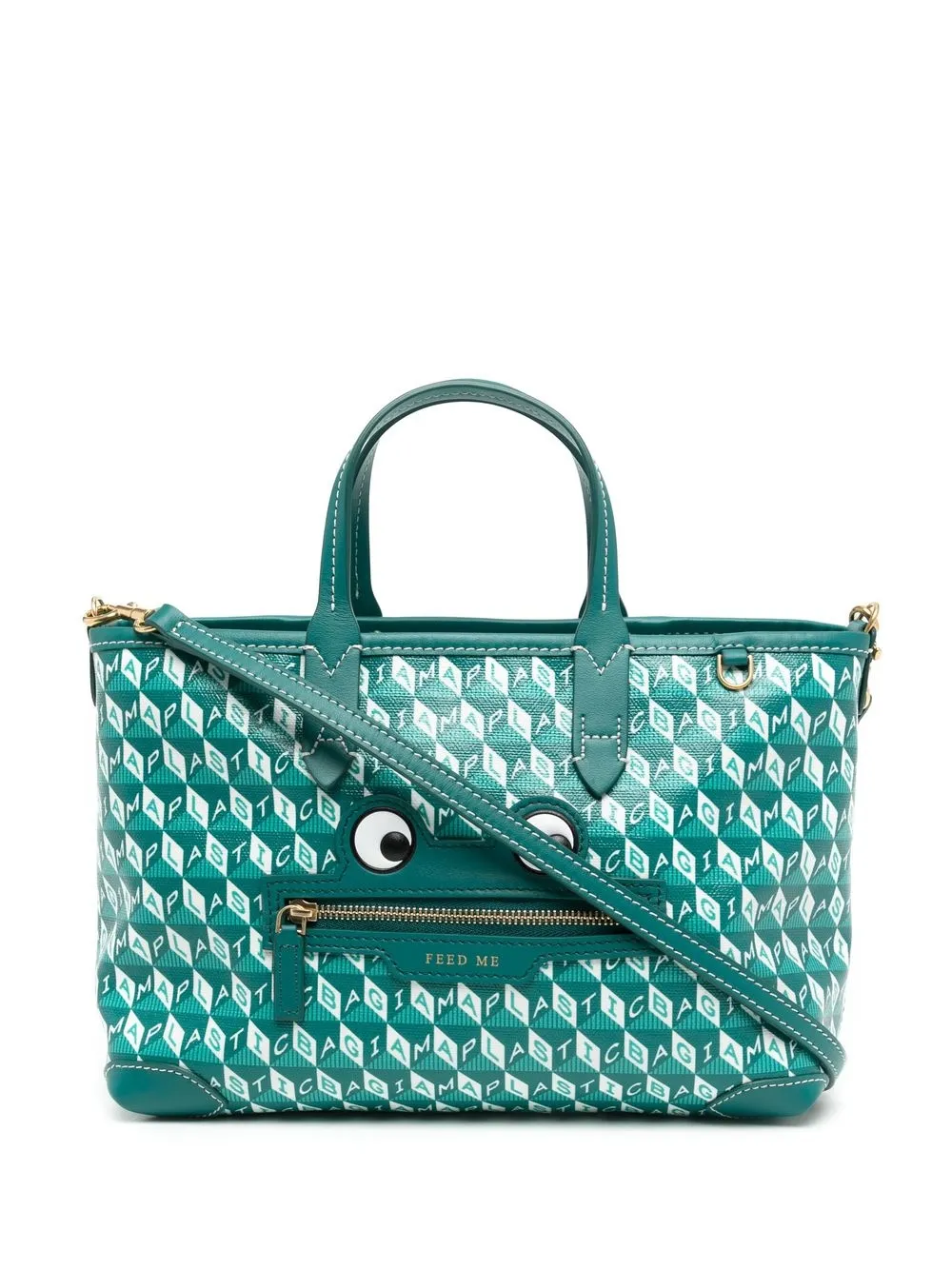 

Anya Hindmarch tote Eyes - Verde