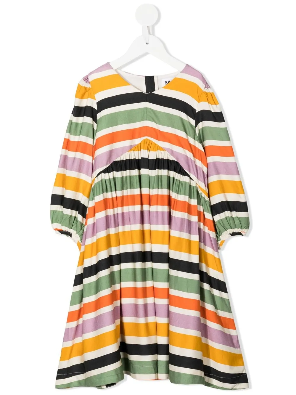 

Molo stripe-print V-neck dress - Multicolour