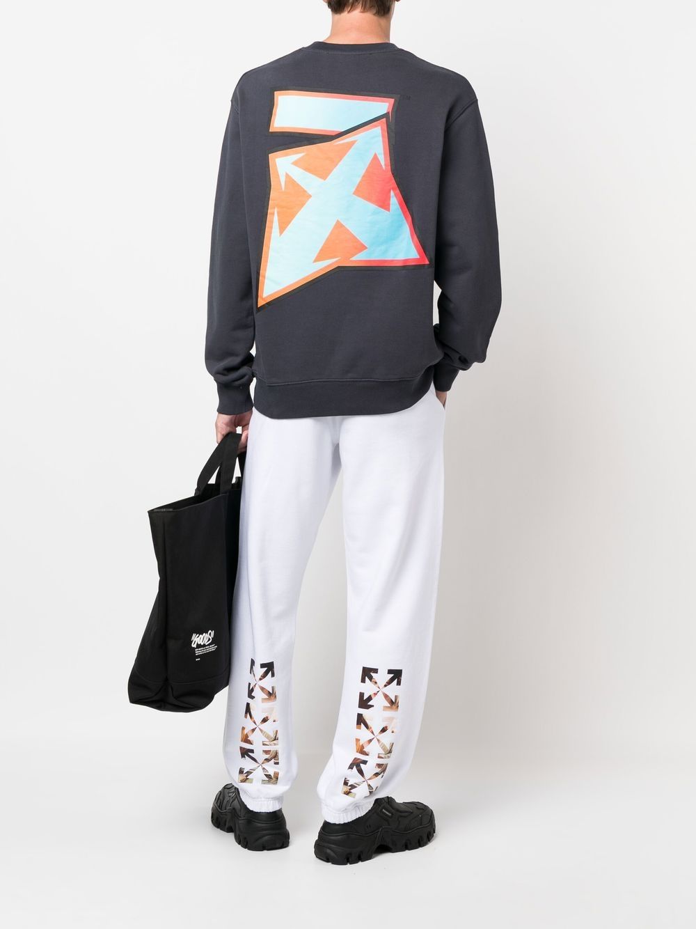 Off-White Thund Skate-print Farfetch Sweatshirt 