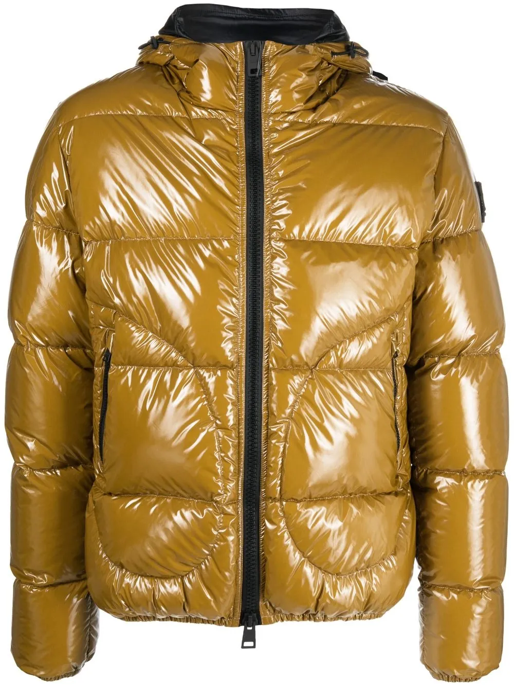 

Herno zipped padded jacket - Brown