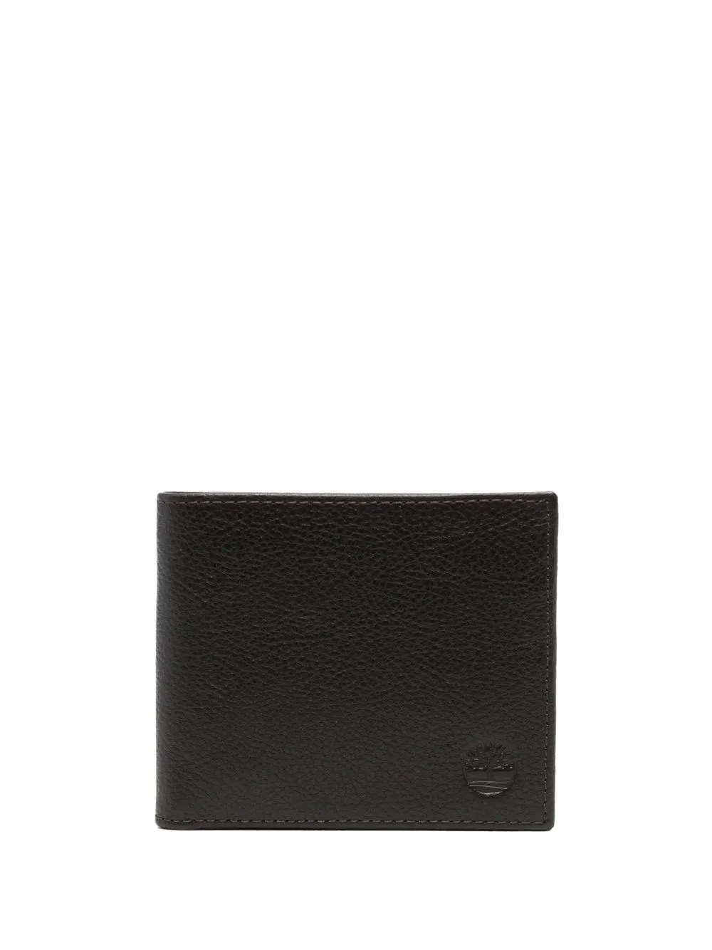 

Timberland debossed-logo folded pebbled wallet - Brown