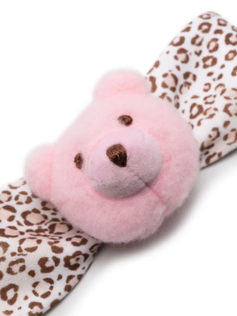 Monnalisa Haarband met teddybeerdetail - Beige