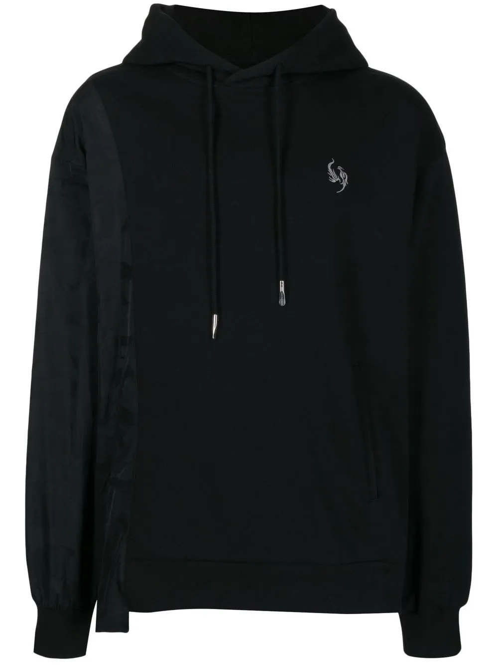 

Feng Chen Wang hoodie con logo bordado - Negro