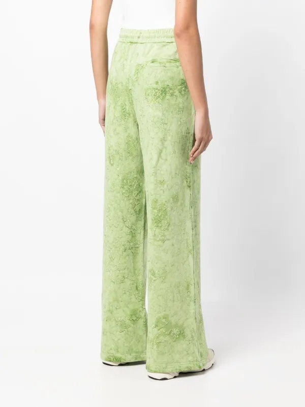 Feng Chen Wang hand-painted wide-leg Track Pants - Farfetch