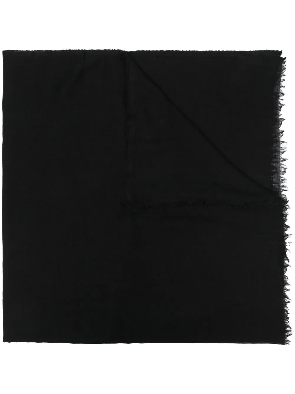 

Rick Owens Emily cashmere scarf - Black