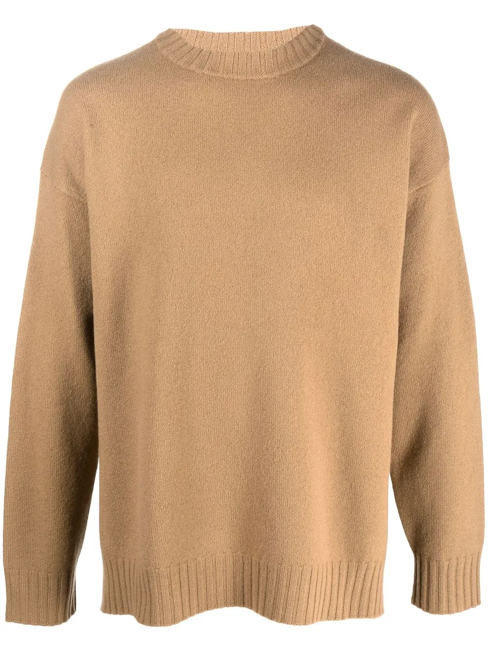 

Jil Sander drop-shoulder wool jumper - Brown