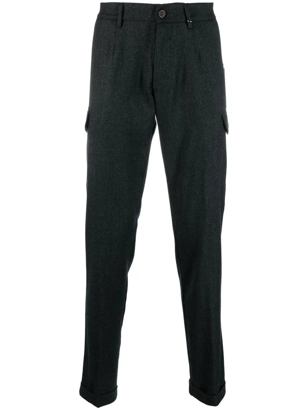 

Canali pantalones de vestir slim - Gris