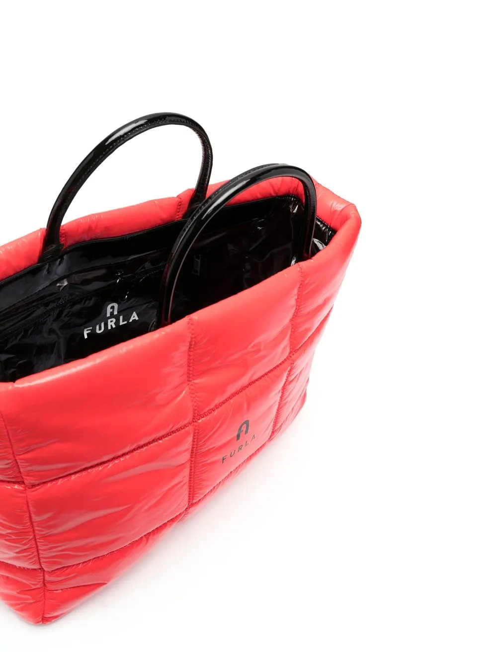 Furla Quilted Padded Tote Bag Farfetch