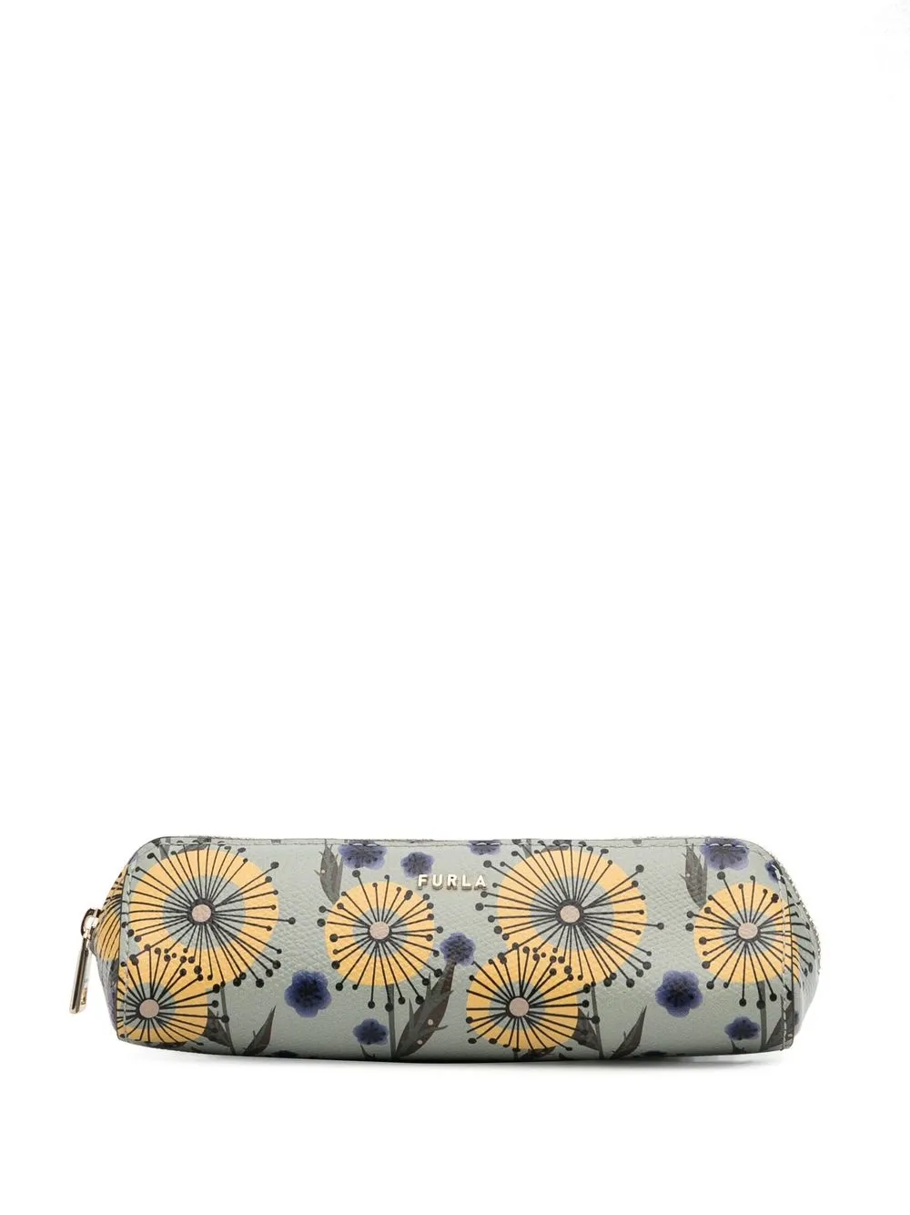 

Furla floral-print pencil case - Green