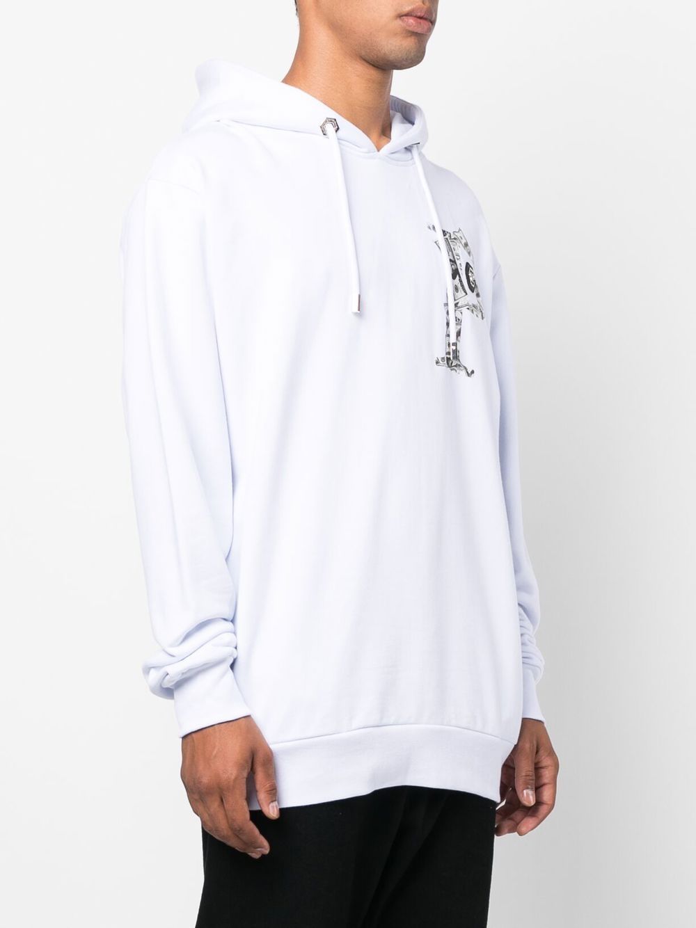 Philipp Plein Money graphic-print hoodie Men