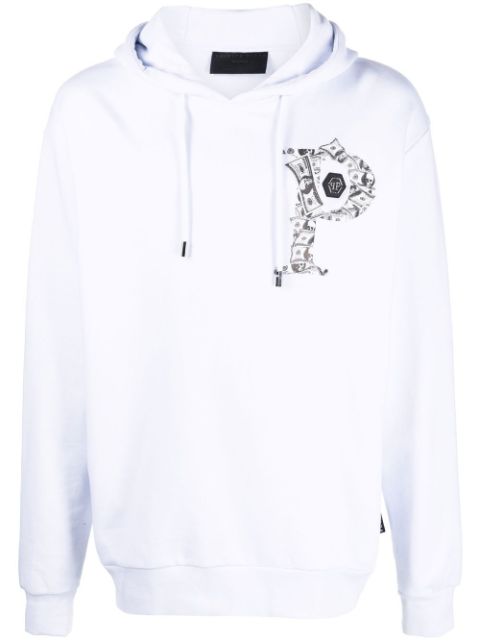 Philipp Plein Money graphic-print hoodie Men