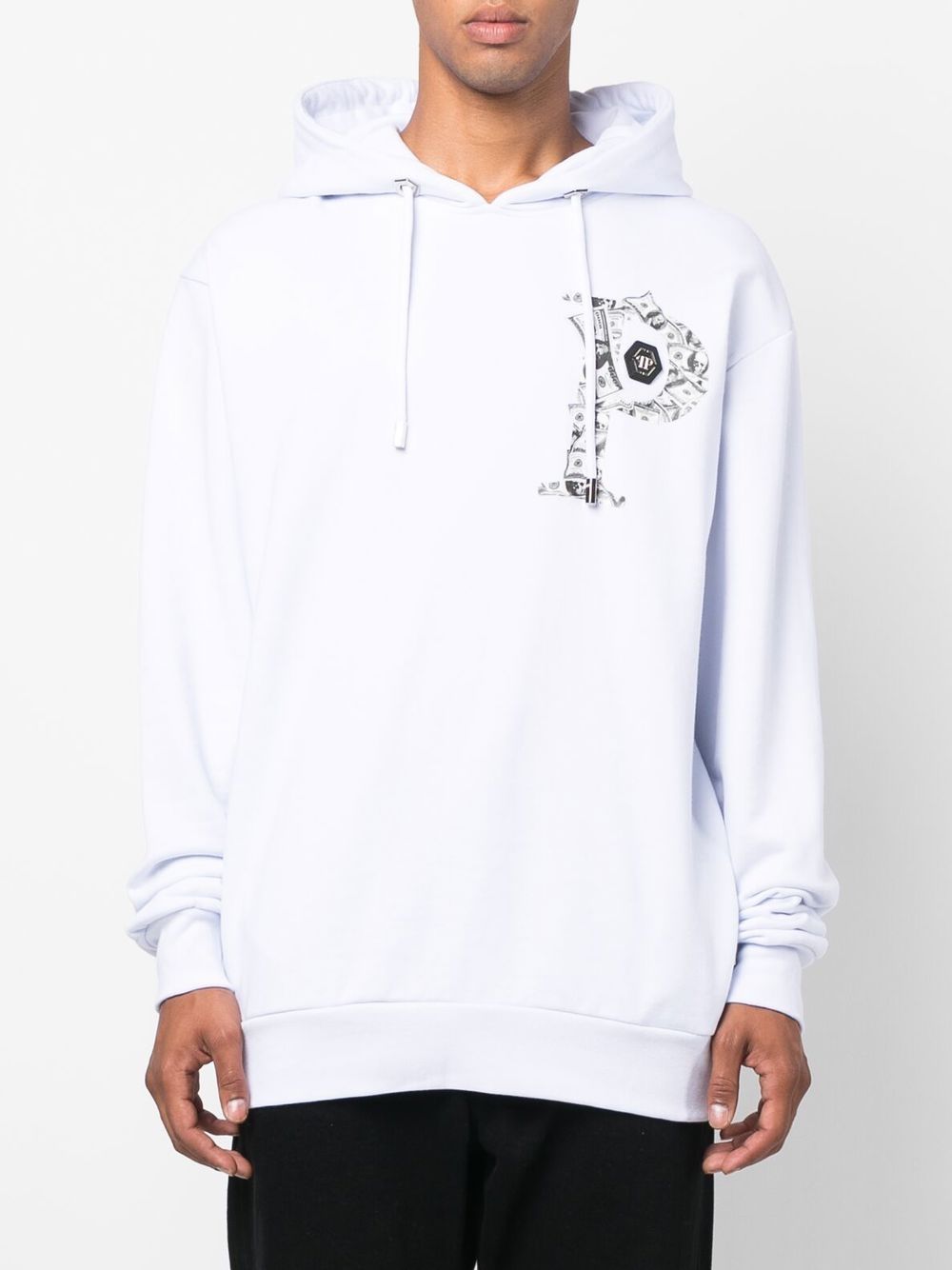 Philipp Plein Money graphic-print hoodie Men