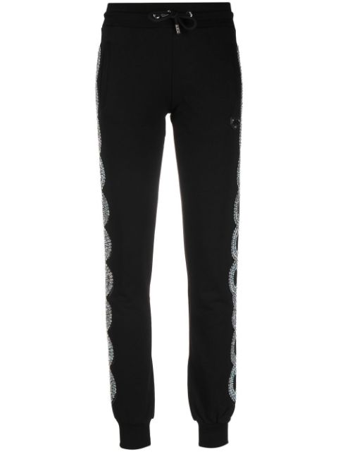 Philipp Plein crystal cable cotton jogging Women