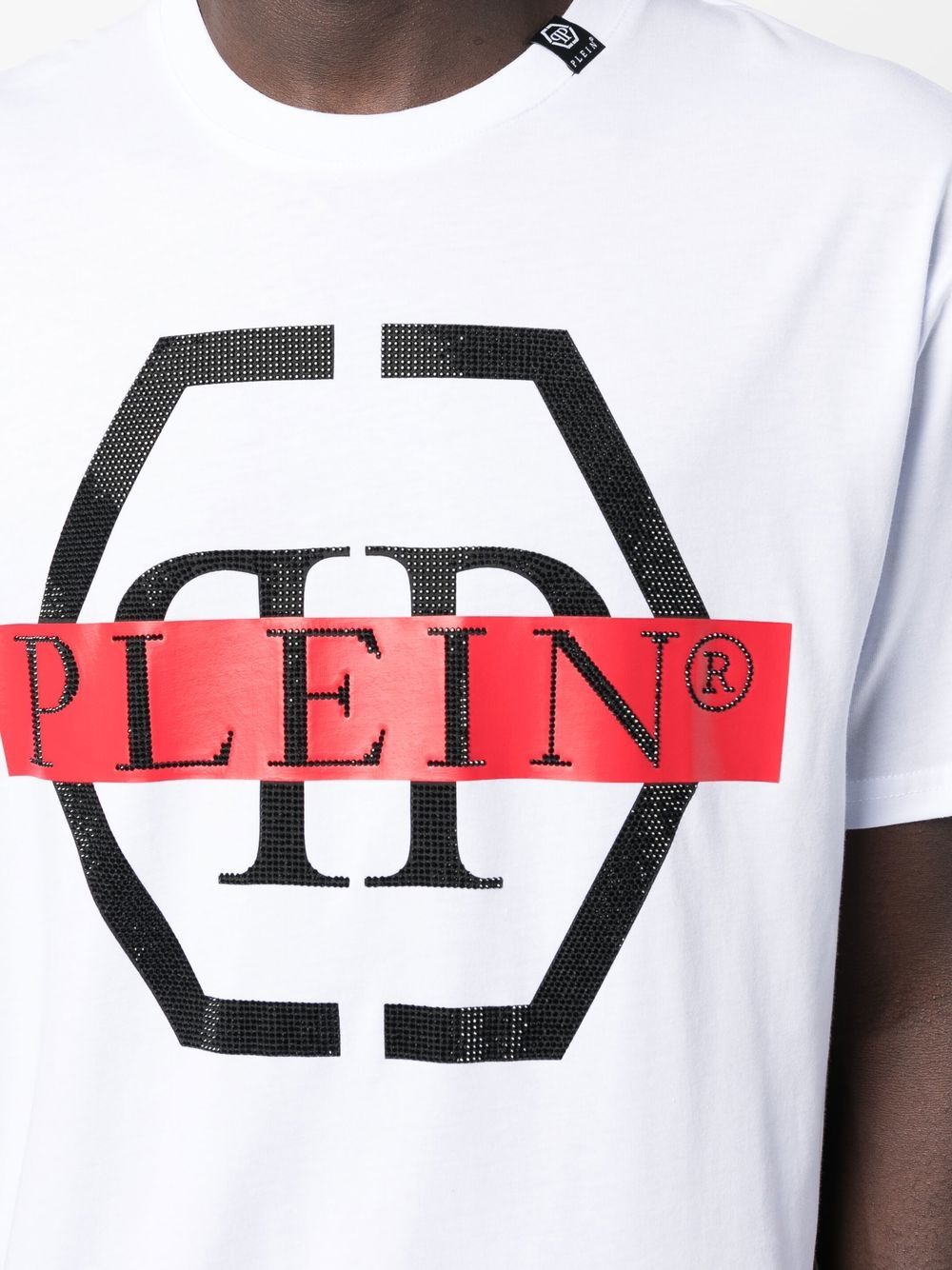 Philipp Plein Hexagon-print T-shirt Men