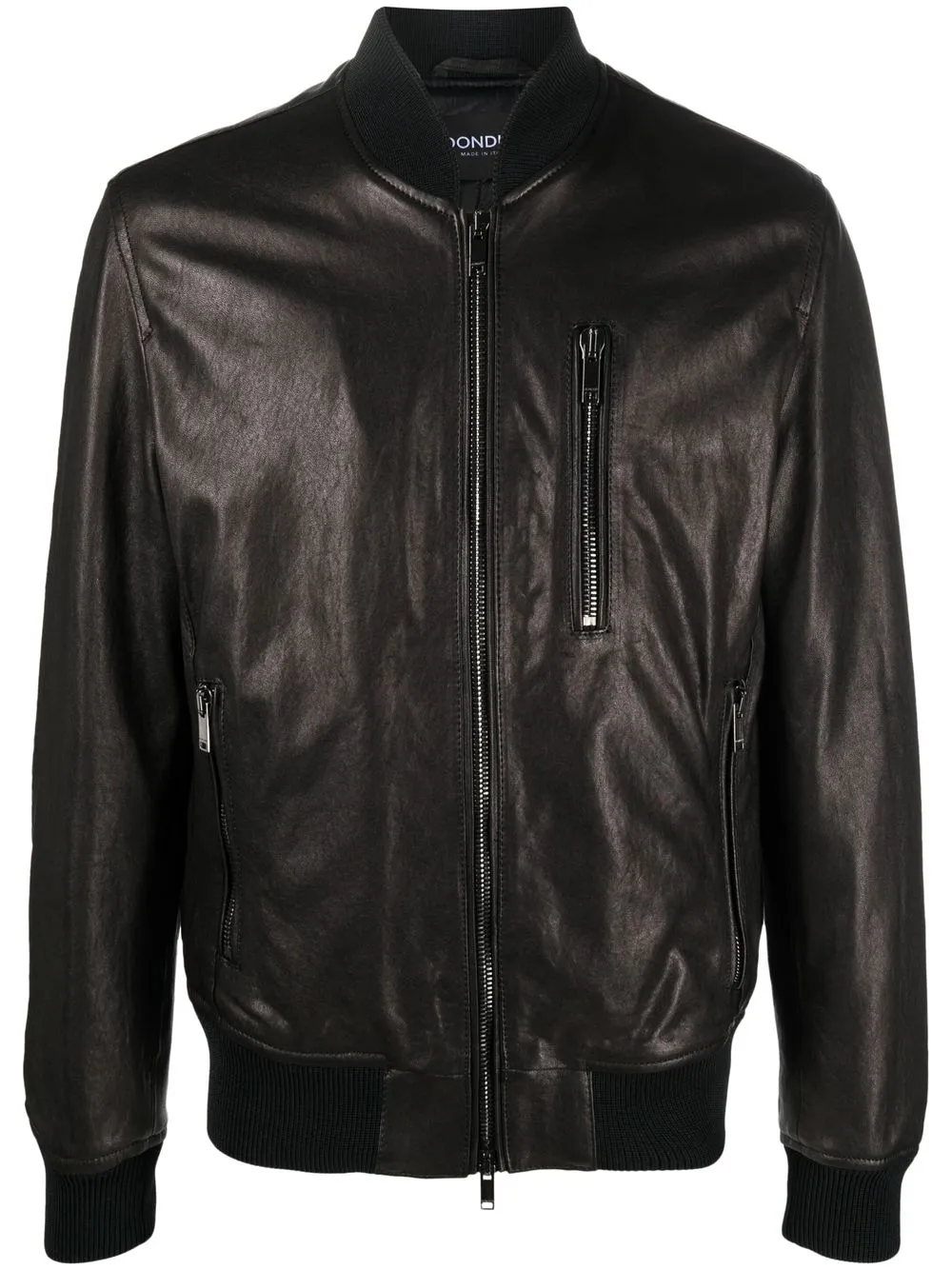 

DONDUP chamarra bomber con cierre - Negro