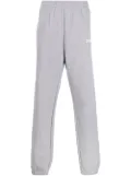 Jacquemus logo-print organic cotton track pants - Grey