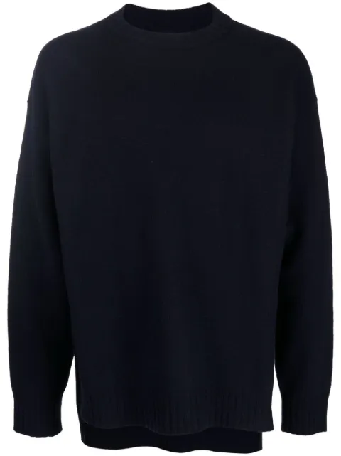 Jil Sander drop-shoulder long-sleeve jumper