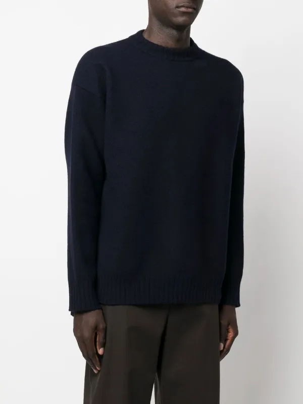 Jil Sander ドロップショルダー プルオーバー | ブルー | FARFETCH JP