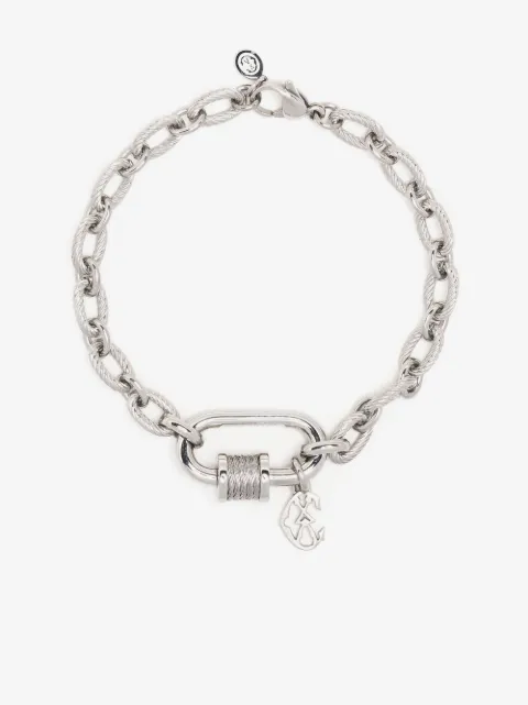 Charriol Forever Lock rope-detail bracelet