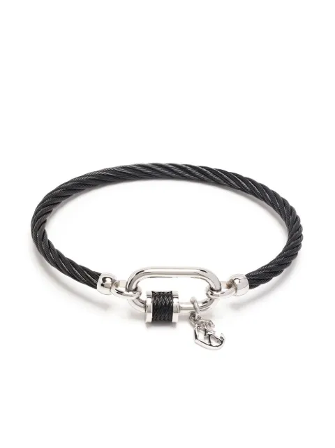 Charriol brazalete Forever Lock con detalle de cuerda