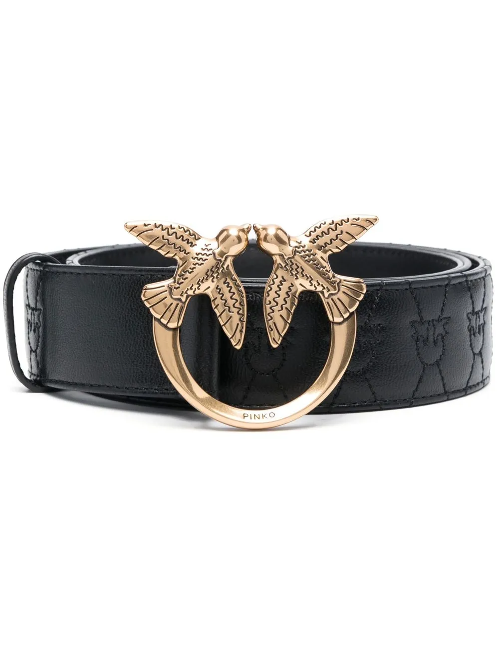 

PINKO Love Puff Birds belt - Black