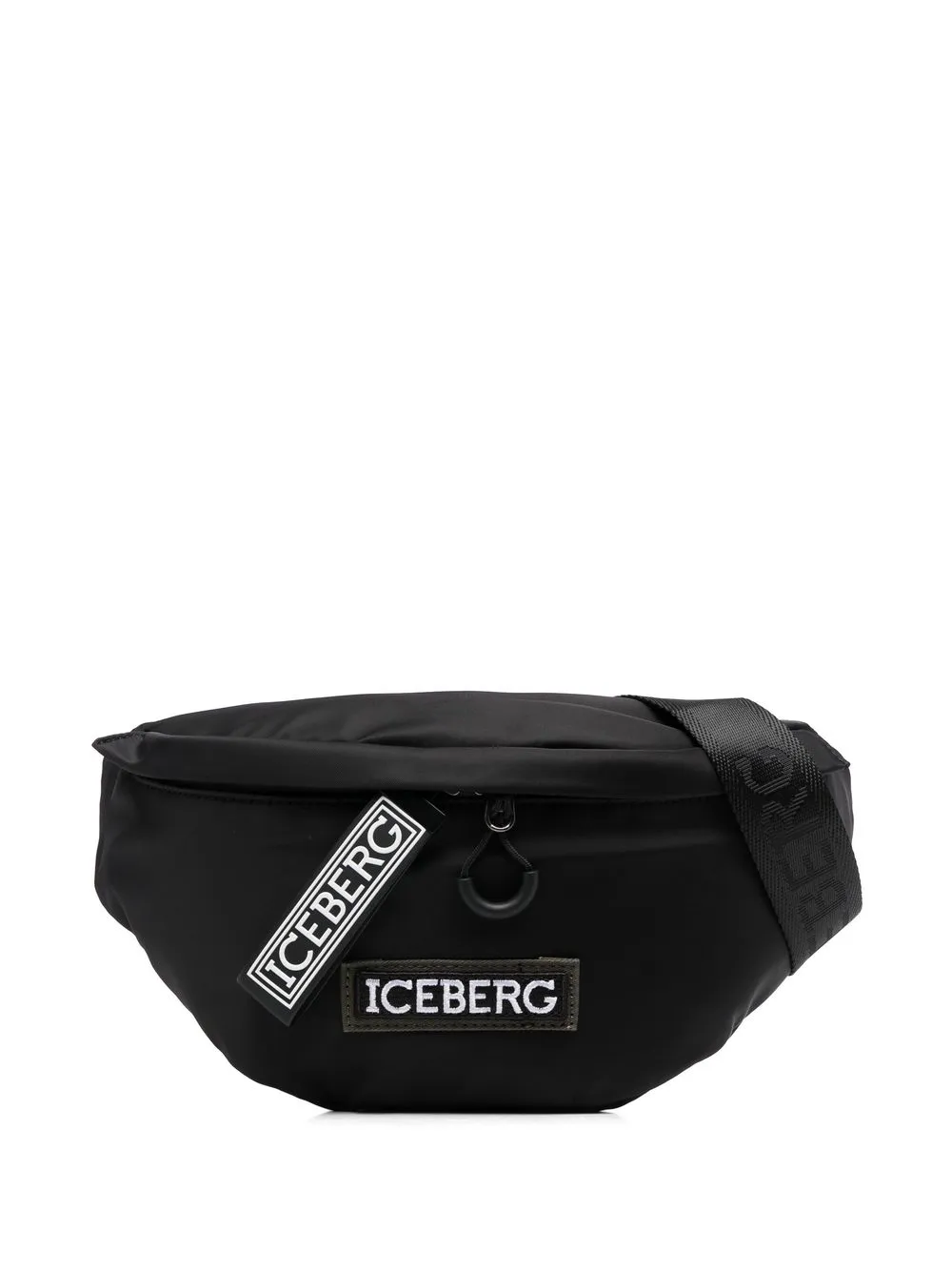 

Iceberg logo belt bag - Black