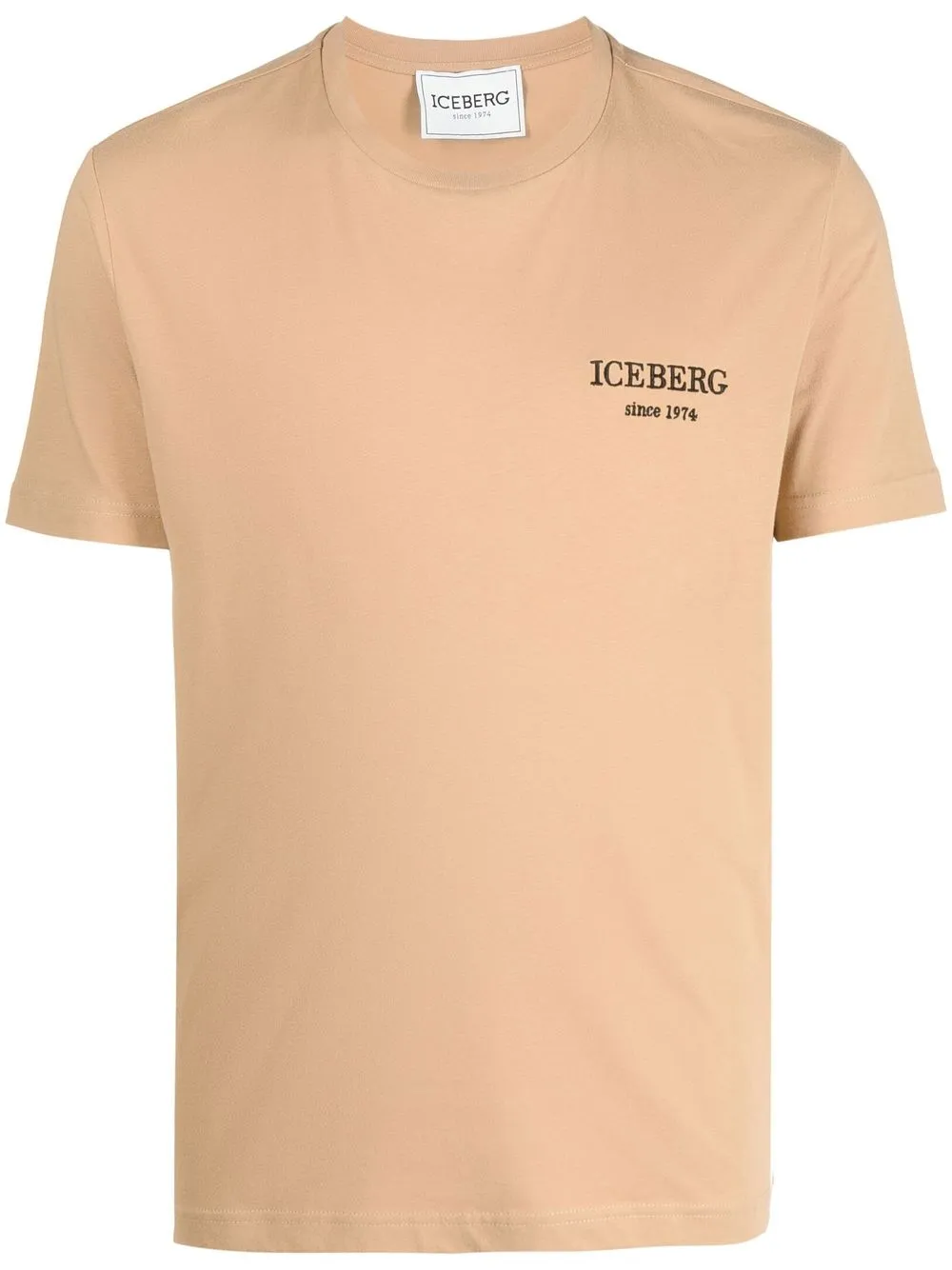 

Iceberg embroidered logo T-shirt - Brown