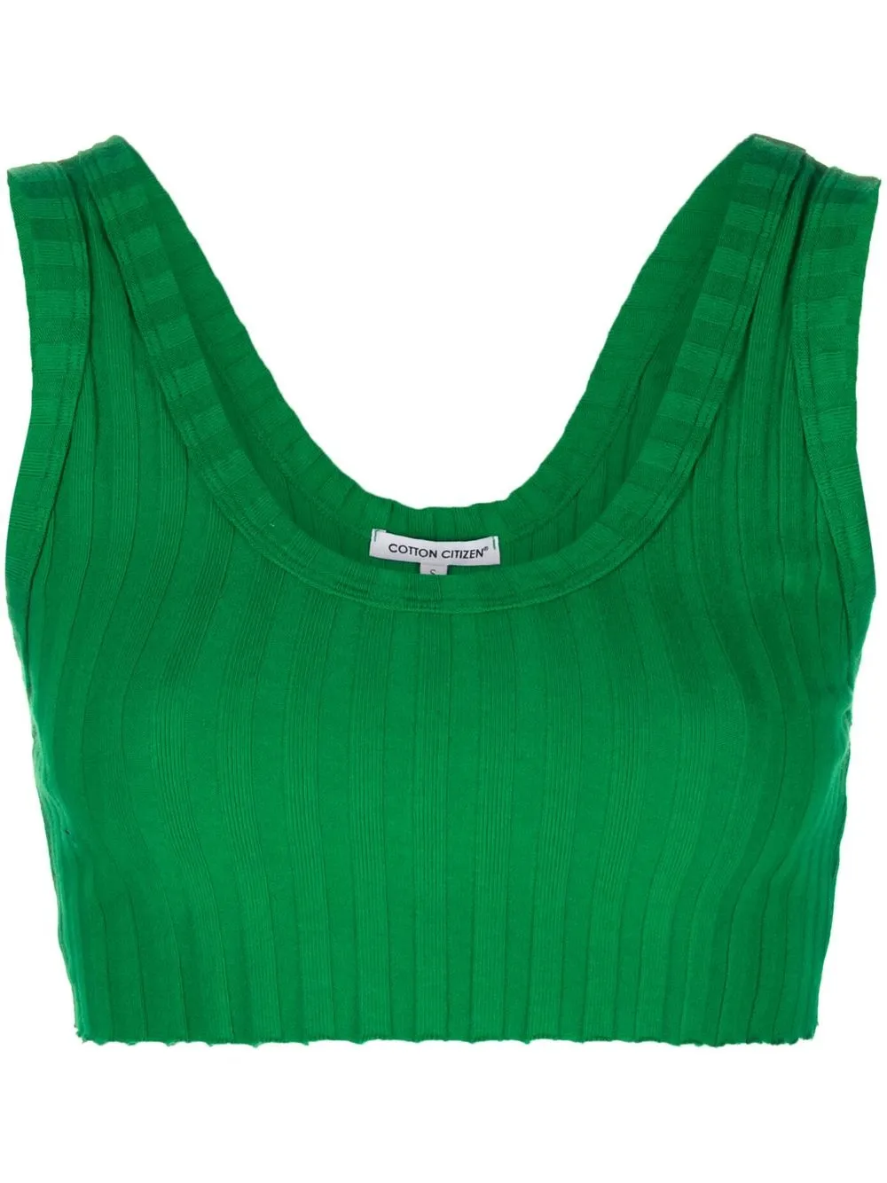 

Cotton Citizen ribbed-knit tank top - Green