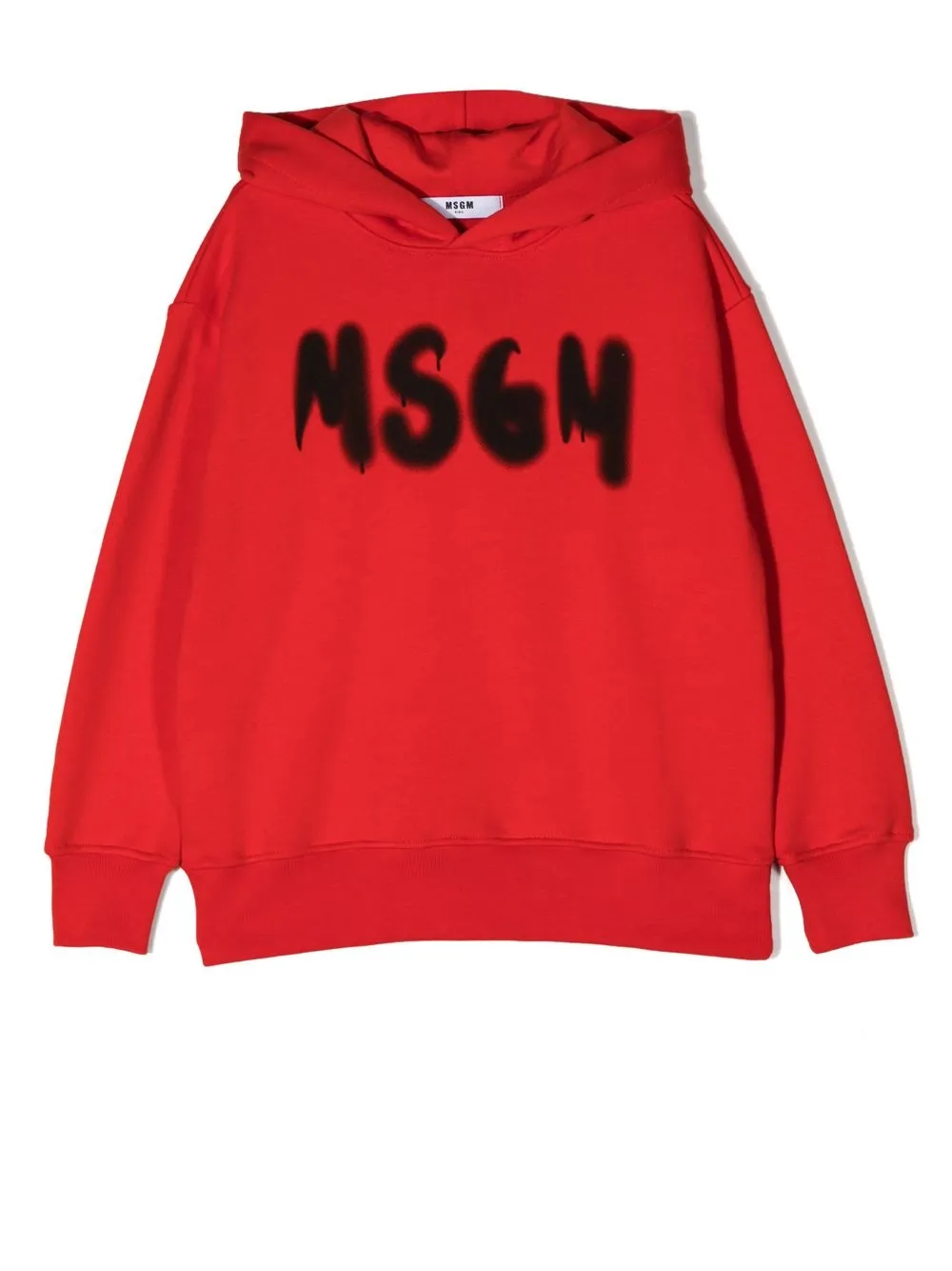 

MSGM Kids logo-print pullover hoodie - Red