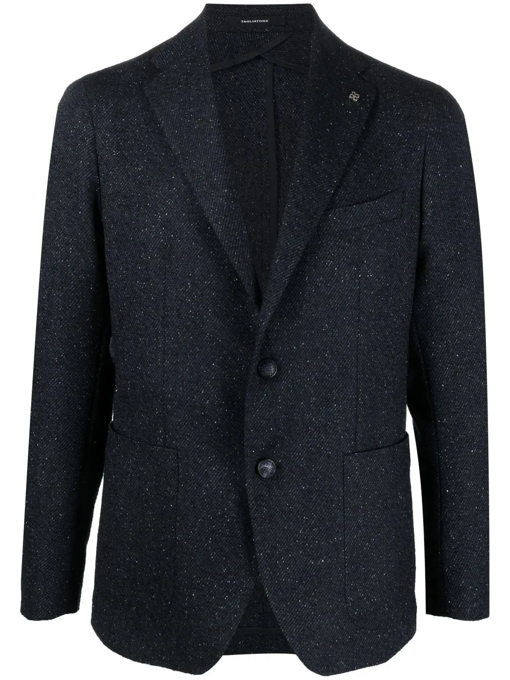 

Tagliatore blazer con solapa de muesca - Azul