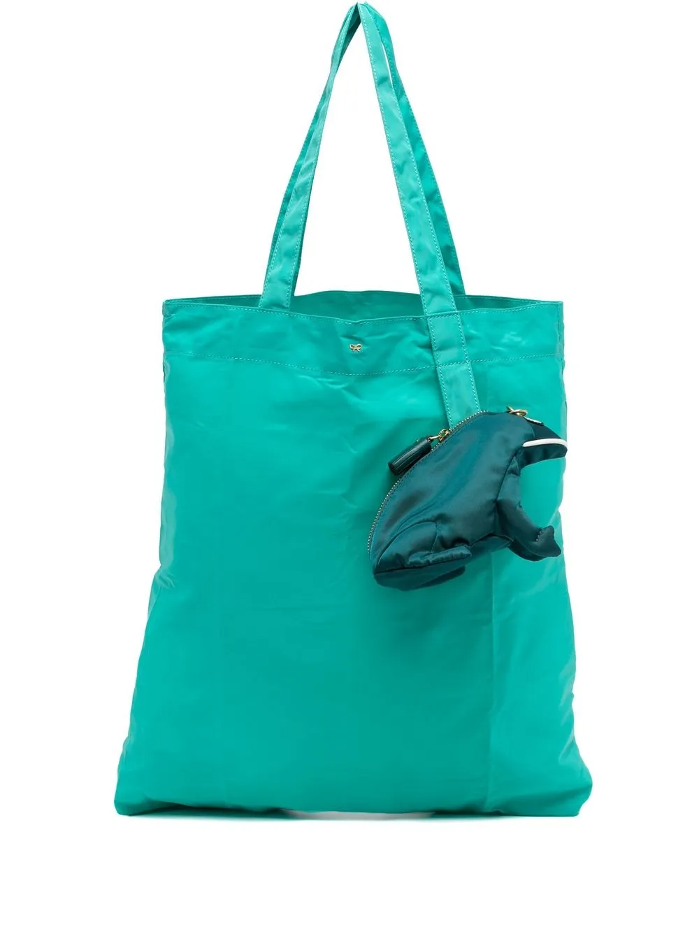 

Anya Hindmarch tote con logo - Verde