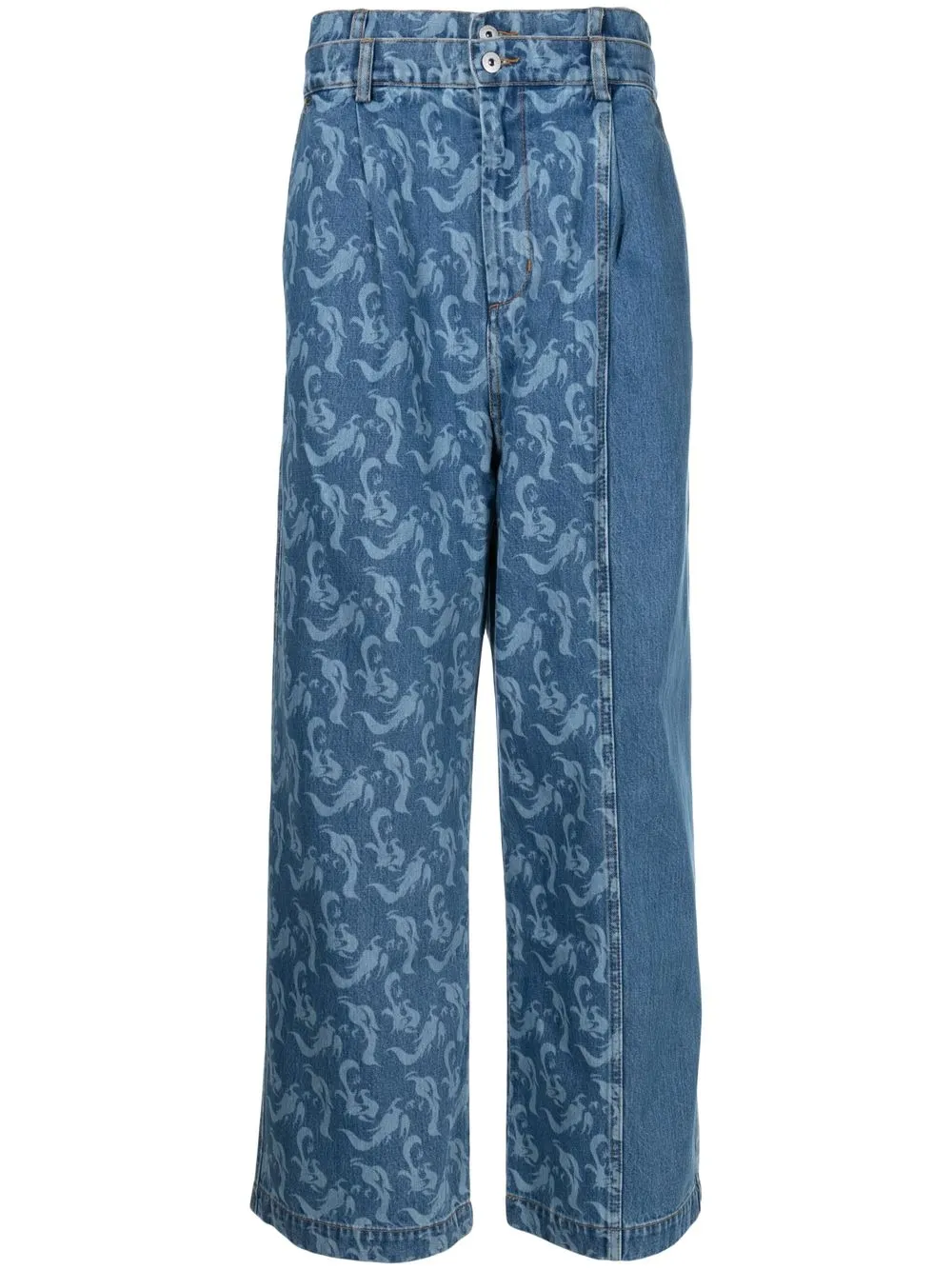 

Feng Chen Wang jeans Phoenix - Azul