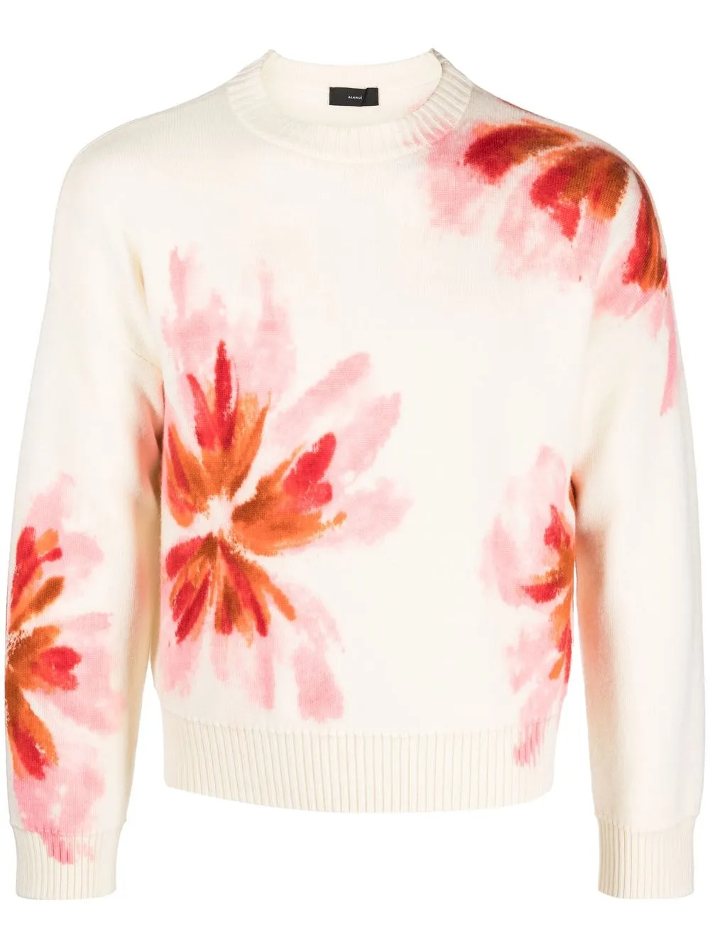 

Alanui Kids Desert Island floral-print jumper - Neutrals