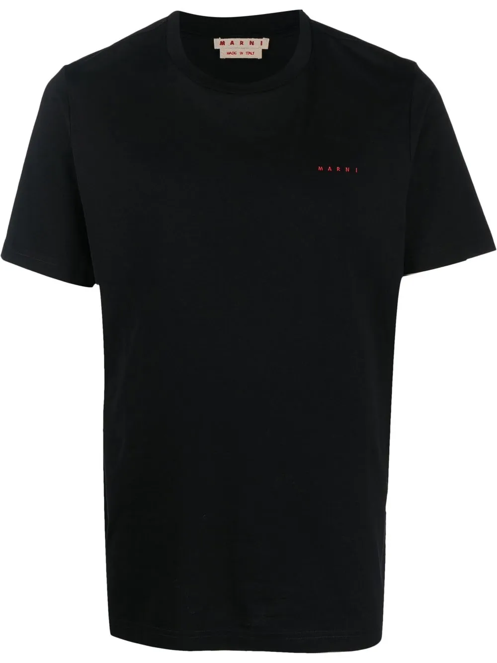 

Marni playera con logo estampado - Negro