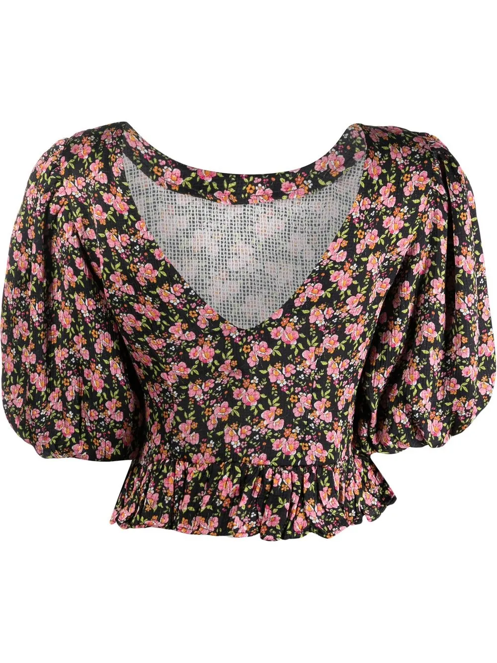 byTiMo floral-print ruffle-hem blouse | Blouses | Image 2