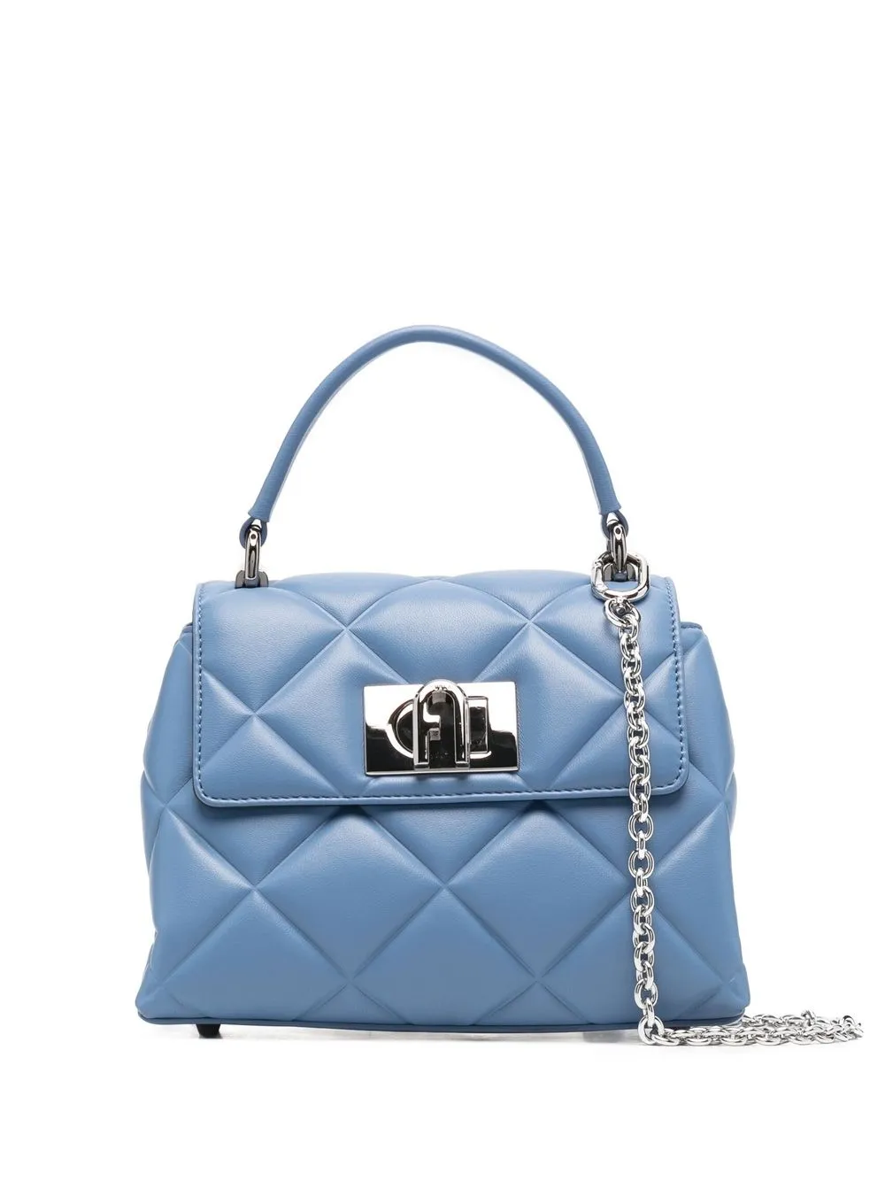 

Furla bolsa crossbody 1927 capitonada - Azul