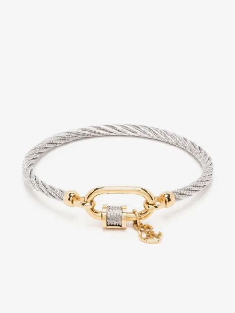 Charriol Forever Lock cable bangle