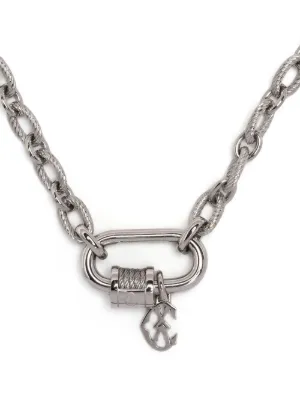 CHARRIOL Forever Steel ネックレス 45cm Charriol Forever Lock two-tone Necklace | Silver | FARFETCH