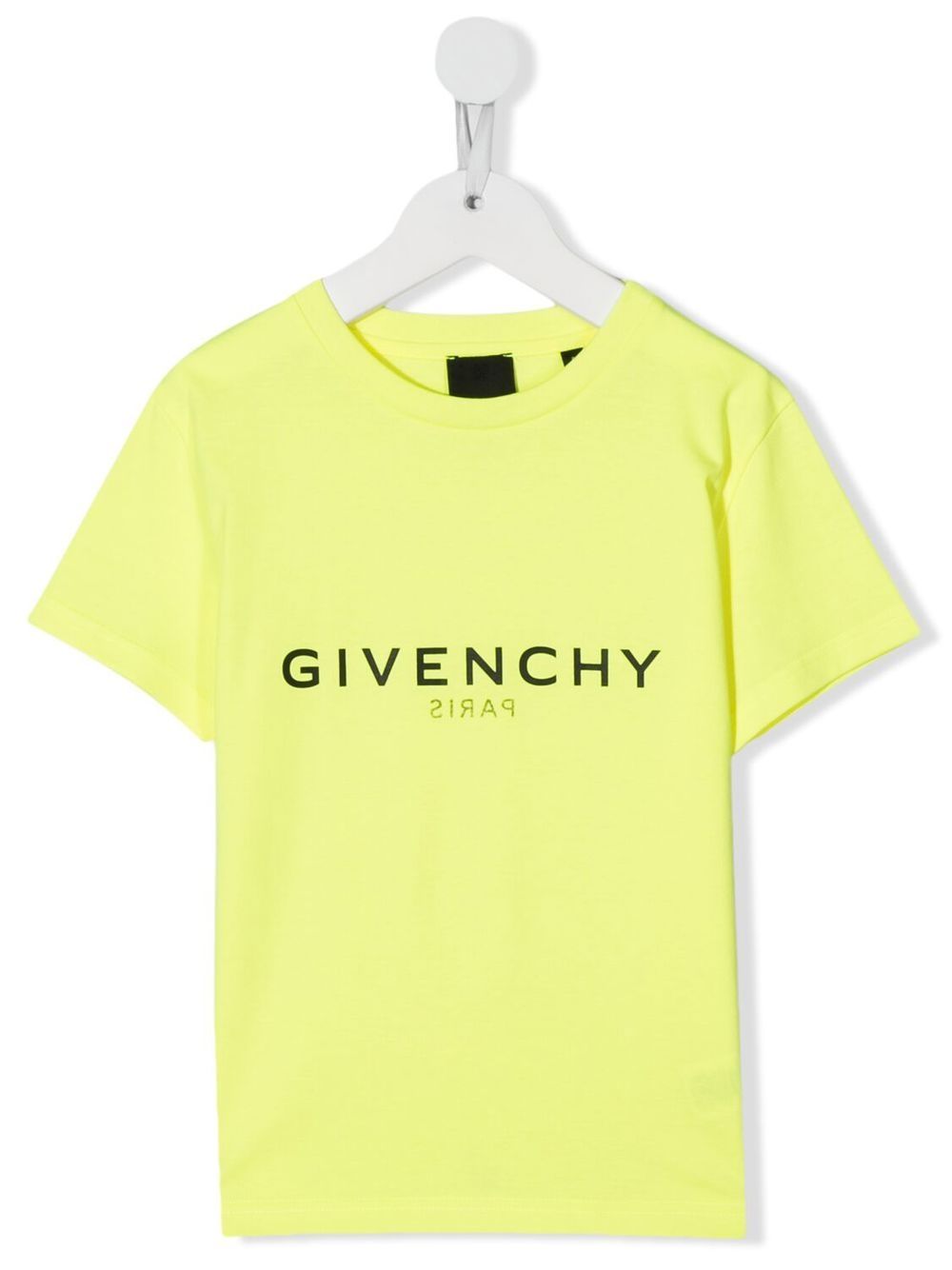 

Givenchy Kids playera con logo estampado - Amarillo