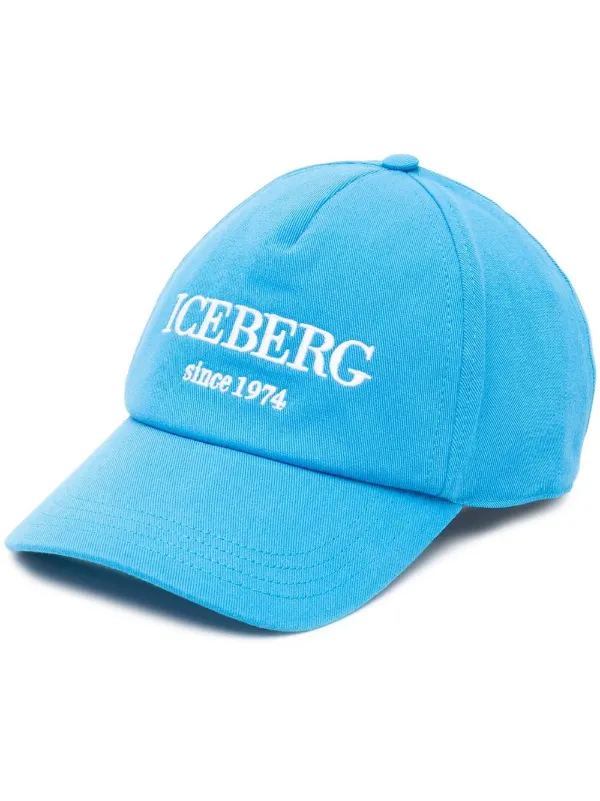 Blu Cappello da baseball con ricamo Farfetch Accessori Cappelli e copricapo Cappelli con visiera 
