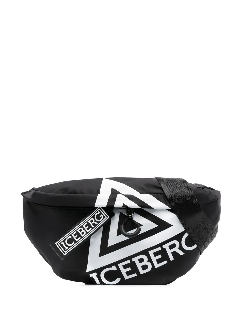 

Iceberg cangurera con logo - Negro