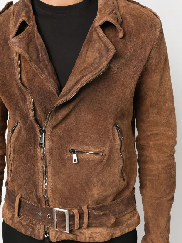 Giorgio Brato Suede zip-up Jacket 