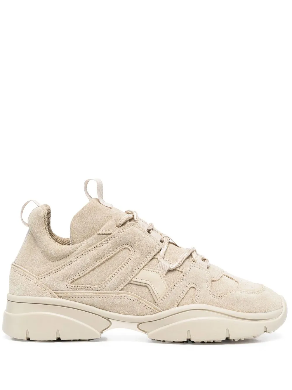 

Isabel Marant suede low-top sneakers - Neutrals