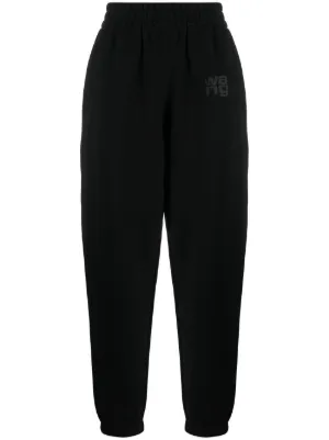 Alexander Wang criss-cross logo-trim Leggings - Farfetch