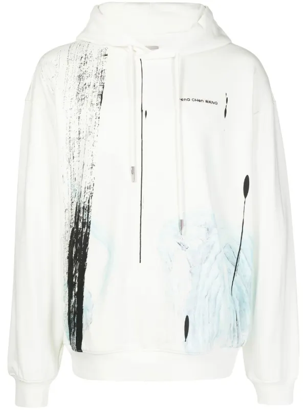 Feng Chen Wang landscape-print zip-up 