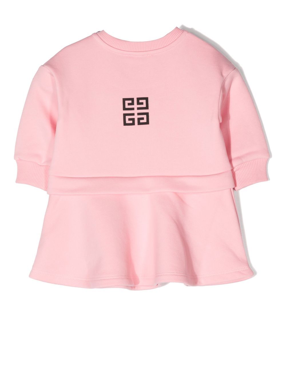 Givenchy Kids Flared jurk - Roze