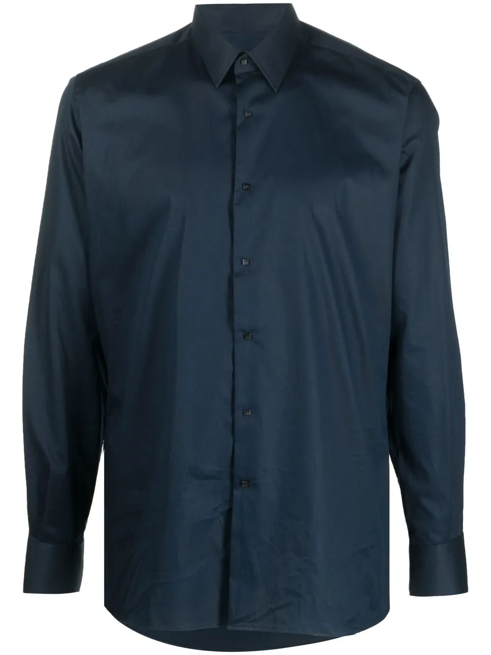 

Karl Lagerfeld long-sleeved cotton shirt - Blue