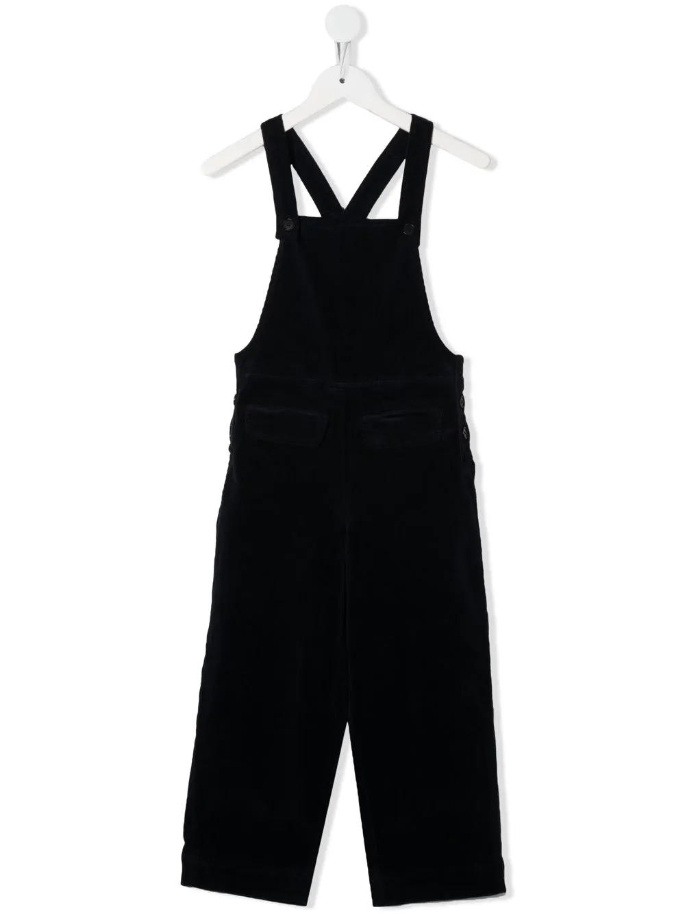 

Il Gufo corduroy straight-leg dungarees - Blue